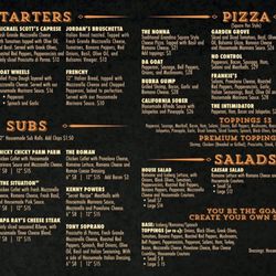 Regular day menu