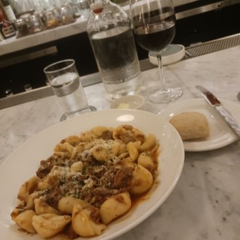 Allen Street Grill - Lumache with lamb ragu, San Marzano tomatoes, Parmigiano Reggiano - American Near Me - State College, Pennsylvania