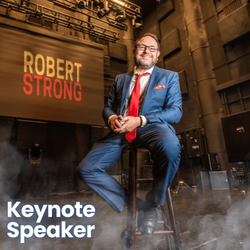 Robert Strong - The Comedy Magician - Robert Strong magician, keynote speaker, and author.