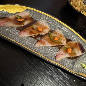 Chubby Cattle - Yellowtail carpaccio - Barbeque Near Me - Pleasanton, California