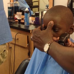 Jazz Barber And Beauty Salons - Our barbers love the little ones and have the patience necessary!