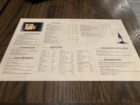 Menu photo 3 Barnwood - Manteca Manteca, CA