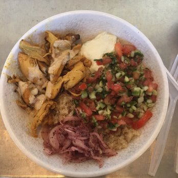 YAFO Kitchen - Yafo Schwarma Bowl with quinoa - Middle Eastern Near Me - Charlotte, North Carolina