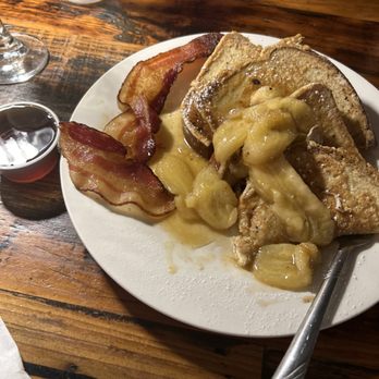 The Rail Public House - Updated remake of the French toast. - Tacos Near Me - Gadsden, Alabama