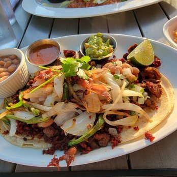 Felipe's - Tacos Lidia with a side of rice - Mexican Near Me - Palm Springs, California Felipe's - Tacos Lidia with a side of rice - Mexican Near Me - Palm Springs, California