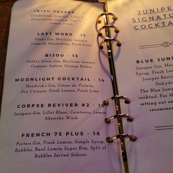 Juniper - Cocktail Bars Near Me - Tucson, Arizona