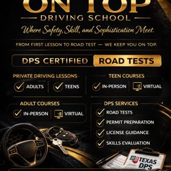 On Top Driving School - Information