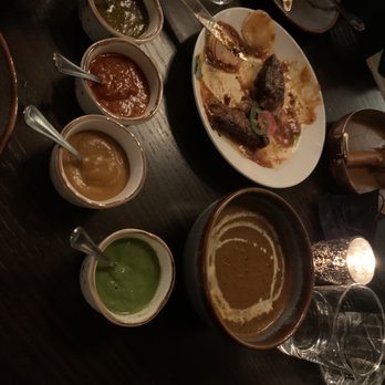 ROOP Chicago Innovative Indian Restaurant & Cocktail Bar - Mix of chutneys and Rooh daal - Indian Near Me - Chicago, Illinois ROOP Chicago Innovative Indian Restaurant & Cocktail Bar - Mix of chutneys and Rooh daal - Indian Near Me - Chicago, Illinois