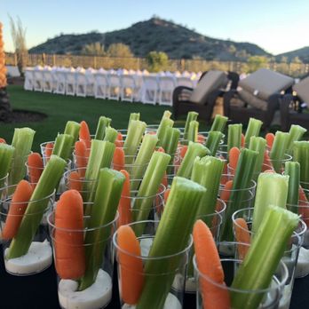 Casey's Catering and Events - Mini veggie shooters anyone?? - Party Equipment Rentals Near Me - Chandler, Arizona