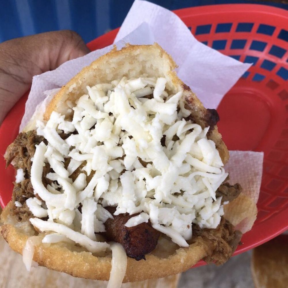 Los Chamos Arepas - Pabellon Arepa (1/26/2018) - Venezuelan Near Me - Carolina, Puerto Rico Los Chamos Arepas - Pabellon Arepa (1/26/2018) - Venezuelan Near Me - Carolina, Puerto Rico
