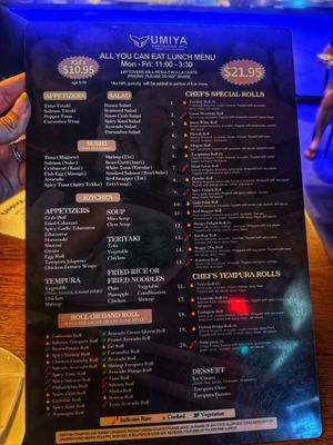 Menu photo 4 Umiya Sushi - Live Oak San Antonio, TX Menu photo 4 Umiya Sushi - Live Oak San Antonio, TX