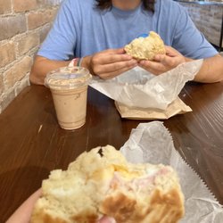 Rockford Coffee - My partner got the mocha, which is creamy and chocolatey without being too sweet.