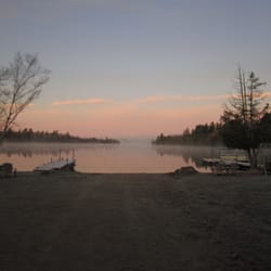 Northernair Lodge - Sunrise from the main beach.