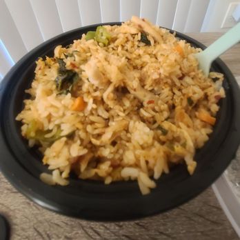 Kumo Asian Bistro - Thai Fried Rice (I would say "chicken" but there's no chicken in here except 3 pieces) - Japanese Near Me - Alexandria, Virginia