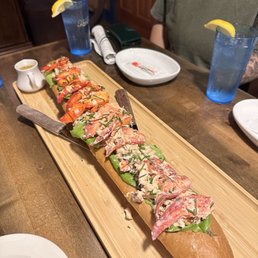 Two foot Lobster roll.