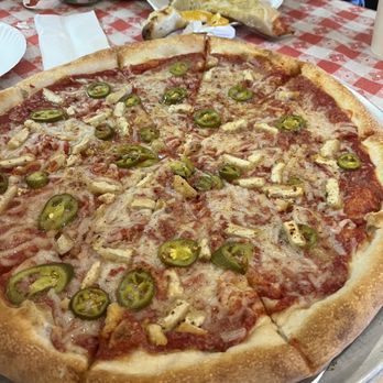 Brick Oven Pizzeria - Vegan P3. Grilled Chicken - Pizza Near Me - Omaha, Nebraska