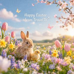 Travel TK - Happy Easter from TravelTK!
Spring is a reminder that the world is full of new beginnings, bright destinations, and beautiful...