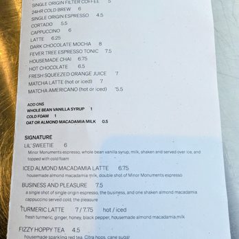 Go Get Em Tiger - Coffee and Drinks Menu April 2026 - Coffee & Tea Near Me - Los Angeles, California
