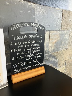 Menu photo 5 La Cubana Mexicana Lighthouse Point, FL Menu photo 5 La Cubana Mexicana Lighthouse Point, FL