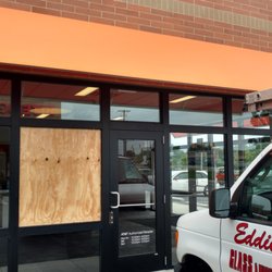 Eddie's Glass & Mirror Service - We provide board up service.