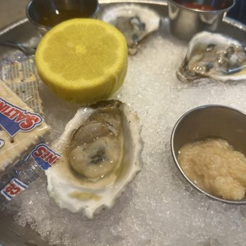 Fins At Sharky's - Sea kist oysters - Steakhouses Near Me - Venice, Florida