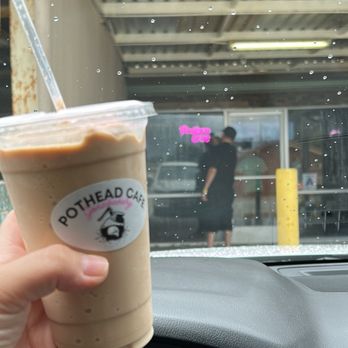 PotHead Cafe - Already took a few sips Ice blended champurrado - Coffee & Tea Near Me - Jurupa Valley, California PotHead Cafe - Already took a few sips Ice blended champurrado - Coffee & Tea Near Me - Jurupa Valley, California