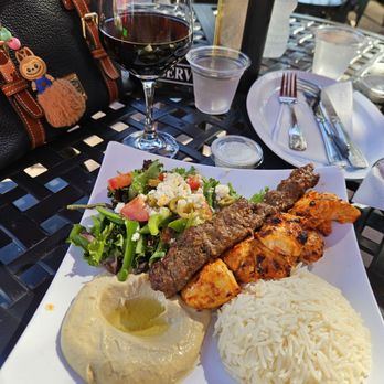 Lazeez Eats - Delicious chicken and kofta plate. - Mediterranean Near Me - Anaheim, California Lazeez Eats - Delicious chicken and kofta plate. - Mediterranean Near Me - Anaheim, California