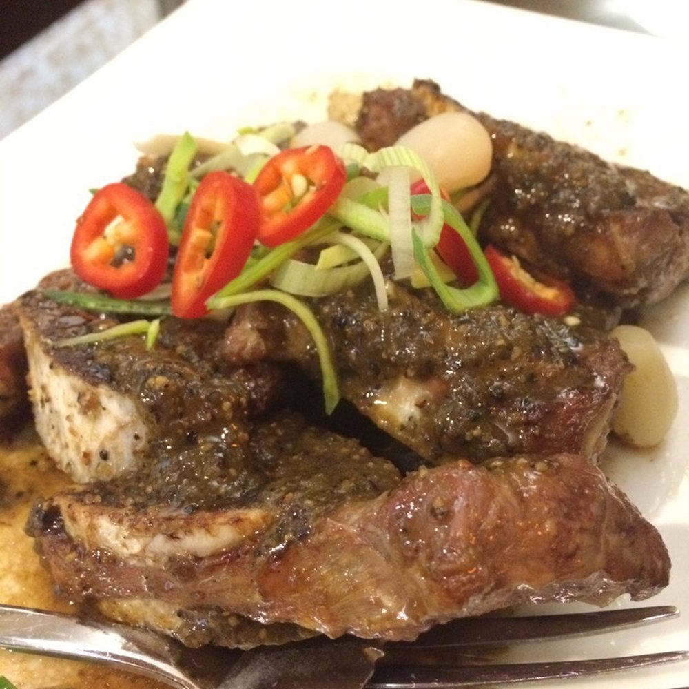 Facing East - Short ribs with black pepper sauce - Chinese Near Me - Bellevue, Washington Facing East - Short ribs with black pepper sauce - Chinese Near Me - Bellevue, Washington