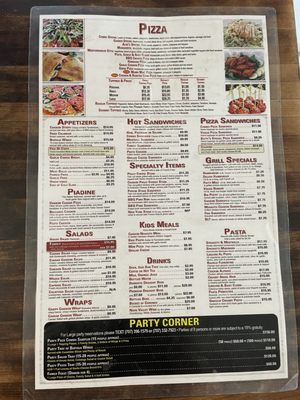 Menu photo 2 La Prima Pizza  Calistoga, CA