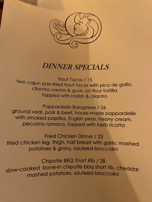 Menu photo 6 Pearl Moon Woodstock, NY