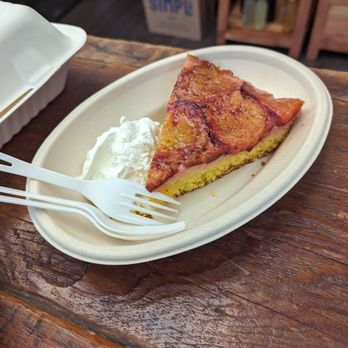 Green Almond Pantry - Plum olive oil cake - Mediterranean Near Me - Washington, DC, District of Columbia