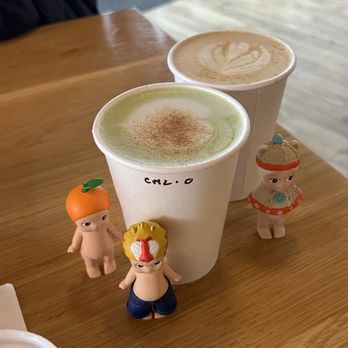 Electrica Coffee - cinnamon sugar matcha, sake ginger latte - Coffee & Tea Near Me - Portland, Oregon