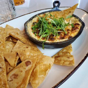 Baron Long Bar & Grill - Elote and Crab dip. - Burgers Near Me - Alpine, California Baron Long Bar & Grill - Elote and Crab dip. - Burgers Near Me - Alpine, California