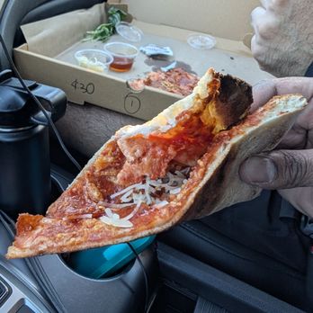 The Gypsy Poet - Thin/foldable slice :) - Pizza Near Me - Houston, Texas The Gypsy Poet - Thin/foldable slice :) - Pizza Near Me - Houston, Texas