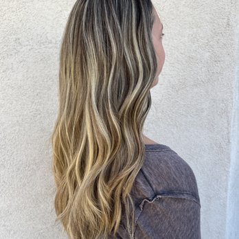 Nouveau 22 Salon - Blended highlight added for a low maintenance blend. Highlights by Katie - Hair Salons Near Me - Lake Forest, California Nouveau 22 Salon - Blended highlight added for a low maintenance blend. Highlights by Katie - Hair Salons Near Me - Lake Forest, California