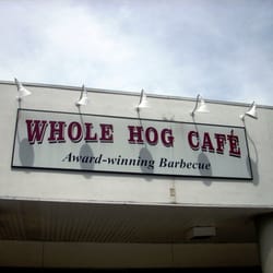 Whole Hog Cafe - Look For This Place!