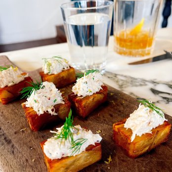 Routier - Dungeness crab pavé - French Near Me - San Francisco, California Routier - Dungeness crab pavé - French Near Me - San Francisco, California