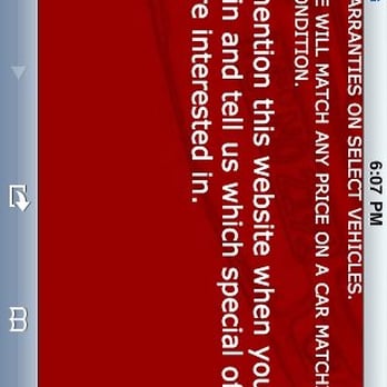 European Auto Center - From their website - price match guarantee is a lie. - Car Dealers Near Me - El Cerrito, California