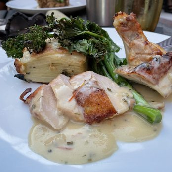 insideOUT - Chicken, potato, broccolini - Lounges Near Me - San Diego, California