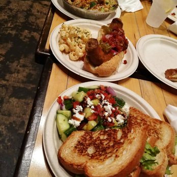 Spliff's Gastropub - The main spread. Top to bottom: The Gordon Bleu Dreams, The Italian Stallion, The Duval Dirty Bird - Gastropubs Near Me - Jacksonville, Florida Spliff's Gastropub - The main spread. Top to bottom: The Gordon Bleu Dreams, The Italian Stallion, The Duval Dirty Bird - Gastropubs Near Me - Jacksonville, Florida