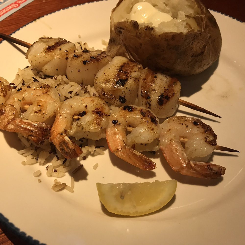 Red Lobster - Pick two wood grilled shrimp and scallops - Seafood Near Me - Springfield, Pennsylvania Red Lobster - Pick two wood grilled shrimp and scallops - Seafood Near Me - Springfield, Pennsylvania