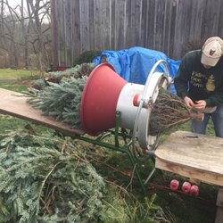 Fidlers Tree Barn - Wrapping up our tree