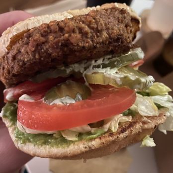 green Restaurant - The best BFF chicken sandwich, yumm and so filling - Vegetarian Near Me - Tempe, Arizona