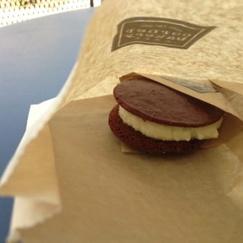 Corner Bakery Cafe - yummy :) red velvet woopie cake. desert before meal lol - Breakfast & Brunch Near Me - Lake Forest, California