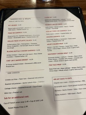 Menu photo 6 RP Adler's Pub & Grill Madison, WI Menu photo 6 RP Adler's Pub & Grill Madison, WI