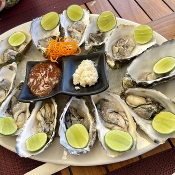 Fisherman's Landing - $22 for a dozen, best oysters I've had in a long time - Seafood Near Me - Cabo San Lucas, BCS