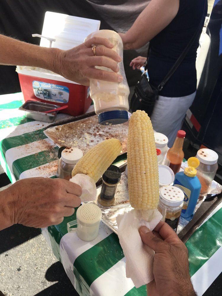 baked potatoes And Corn On The Cob