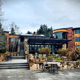 Exterior outside entrance of The Allison Inn and Spa - Back - Newberg, Oregon Exterior outside entrance of The Allison Inn and Spa - Back - Newberg, Oregon