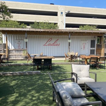 The Shack On 8th - Outdoor seating area and one of the ladies restroom - Bars Near Me - Virginia Beach, Virginia The Shack On 8th - Outdoor seating area and one of the ladies restroom - Bars Near Me - Virginia Beach, Virginia