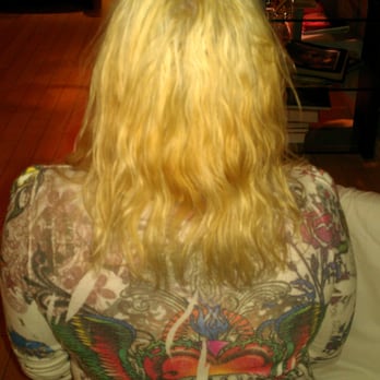 The Hair Extension Solution - before (client C) - Hair Extensions Near Me